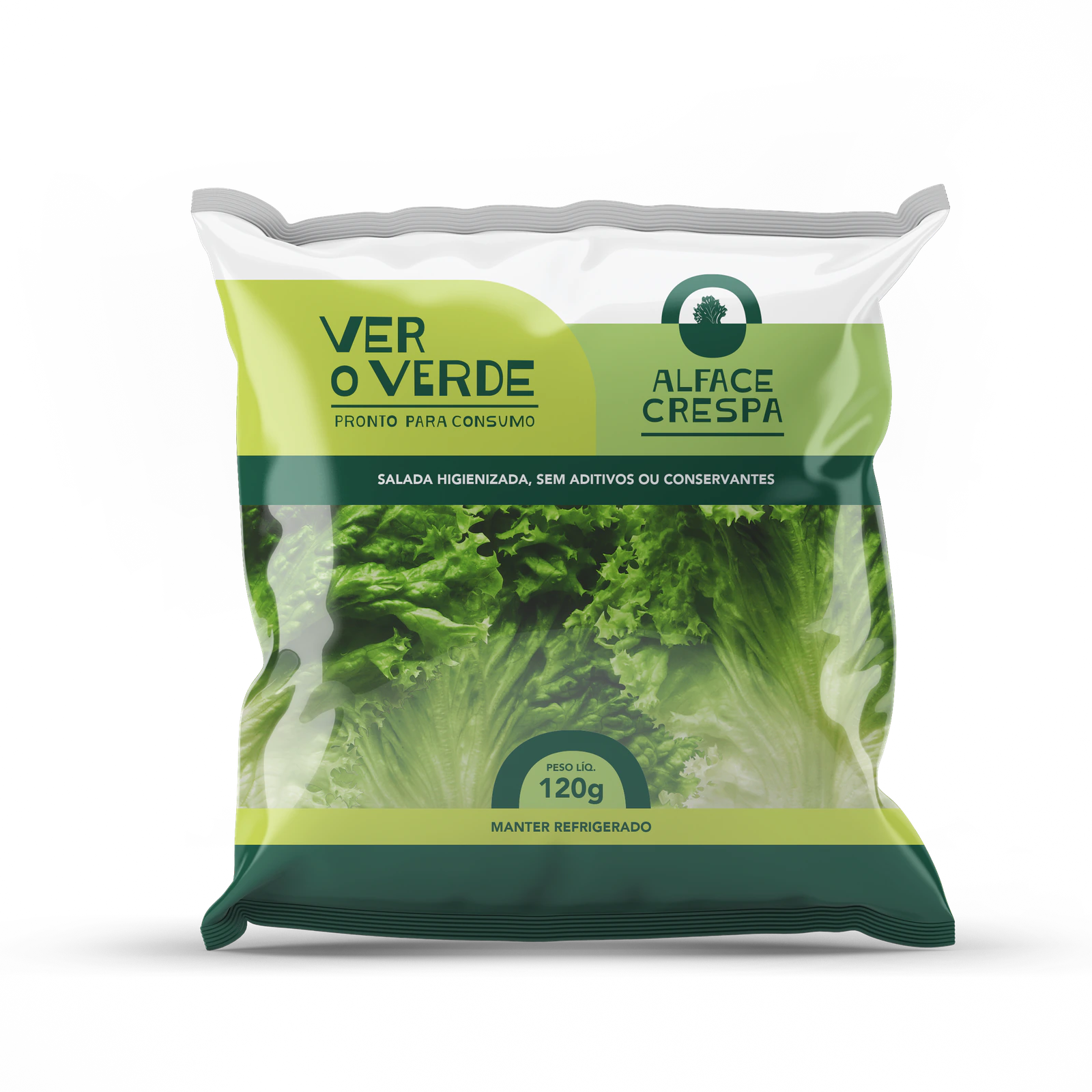 Embalagem Vero Verde Alface Crespa